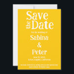Convite de Casamento Personalizado com Foto CARTA<br><div class="desc">Adicione sua própria foto no verso deste cartão personalizado SAVE THE DATE! Adicione seus próprios detalhes para o seu dia especial. Você pode alterar as cores, fontes e layout do cartão para atender às suas necessidades. Eu tenho cartões de agradecimento, cartões de RSVP, convites, envelopes e muito mais combinando! Verifique...</div>