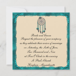 Convite de Casamento Personalizado do Dreamcatcher