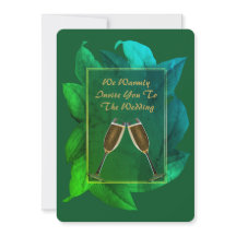 Convite de Casamento Personalizado Elegante 1