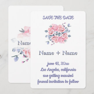 Convite de Casamento Personalizado Elegante 8