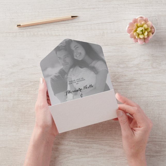 Convite de Casamento Personalizado Moderno e Elega (Vídeo)