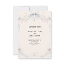 Convite de casamento personalizado para salvar a d
