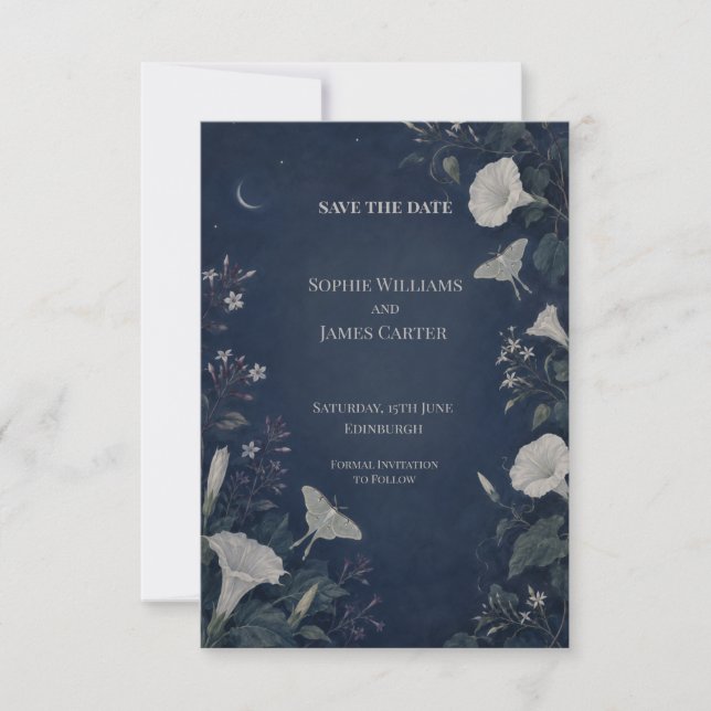 Convite de casamento personalizado para salvar a d (Frente)
