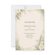 Convite de casamento personalizado para salvar a d