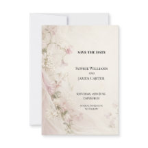 Convite de casamento personalizado para salvar a d