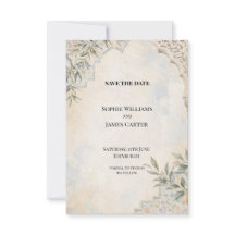 Convite de casamento personalizado para salvar a d
