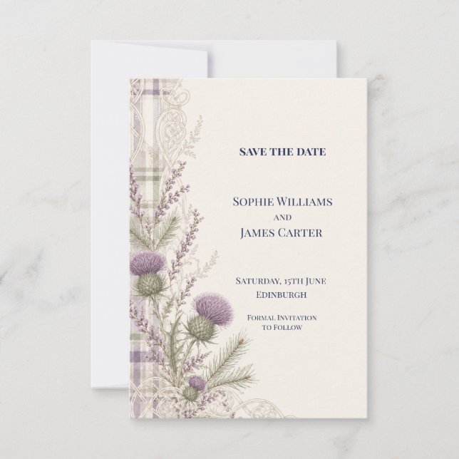 Convite de casamento personalizado para salvar a d (Frente)
