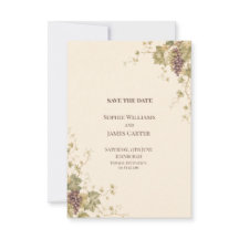 Convite de casamento personalizado para salvar a d