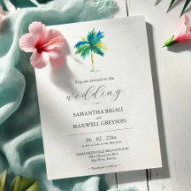 Convite de Casamento Personalizado por Árvore de P
