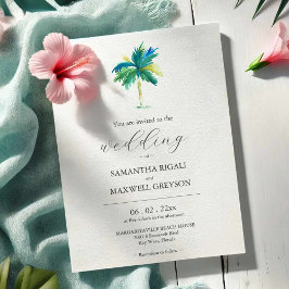 Convite de Casamento Personalizado por Árvore de P