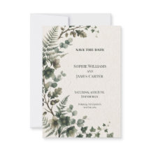 Convite de Casamento Personalizado Save the Date