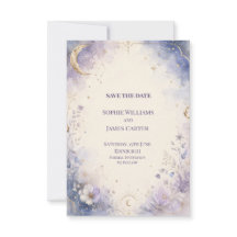Convite de casamento personalizado Save the Date