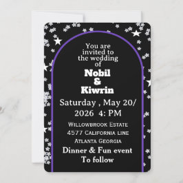 Convite de casamento personalizável | Elegante