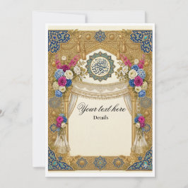 convite de casamento personalizável tradicional is