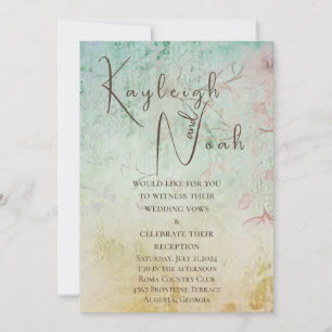 Convite de Casamento Plano “Quando o Sol Brilha”