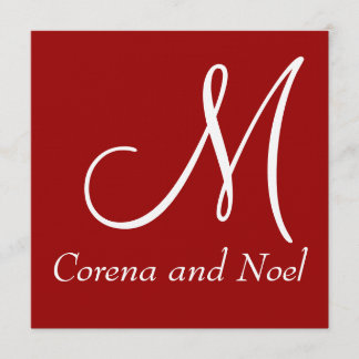 Convite de casamento preto e branco legante