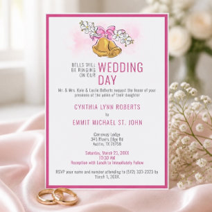 Convite de Casamento Pretty Bells