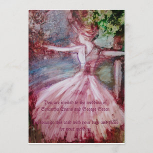 Convite de casamento "Princesa Noiva"