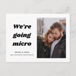 Convite De Casamento Reduzido De Script Minimalist