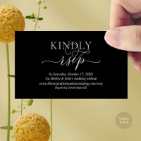 Convite de Casamento RSVP, via Senha do Site