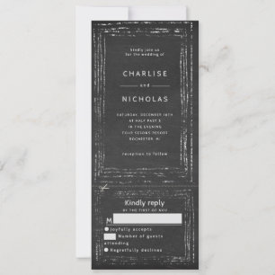 Convite de casamento russo para quadro de discussã