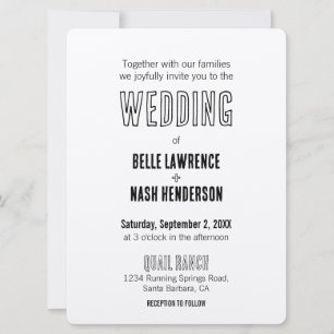 Convite de Casamento Rústico Boho Celeiro
