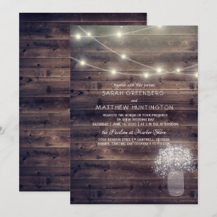 Convite de Casamento Rústico em Pote de Pedra com