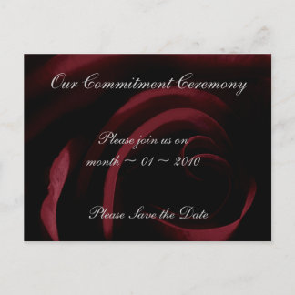 Convite de casamento Salvar o modelo de data