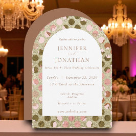 Convite de Casamento Sazonal de outono de outono