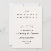 Convite de casamento Semana do Amor