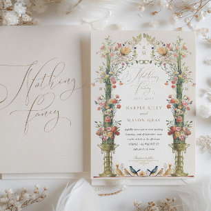 Convite de Casamento Simples Nada de Extravagante