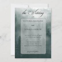 Convite de Casamento Smoky Mountain