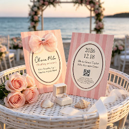 Convite de casamento Sweet Beach Style!