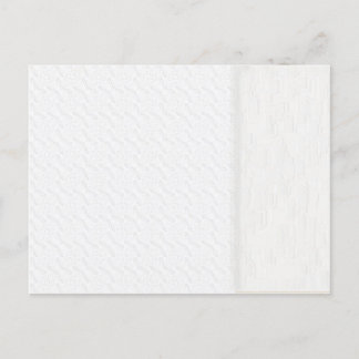 Convite de Casamento Textura Branca Lisa Vintage