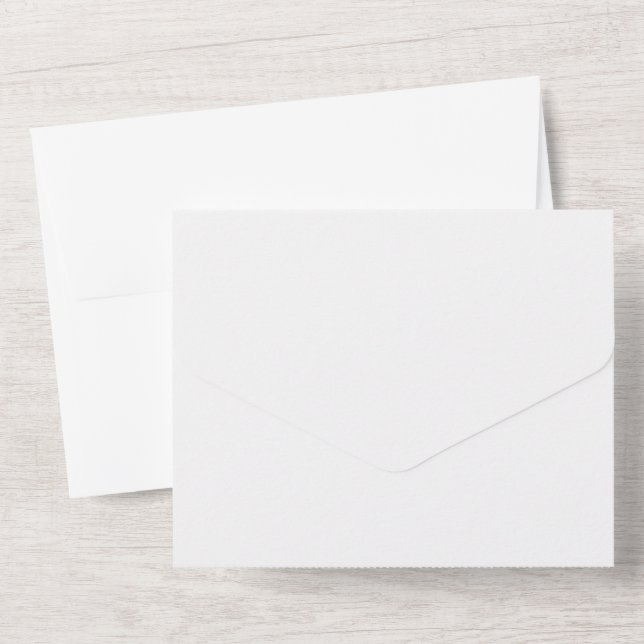 Convite de Casamento Tudo em Um (Verso)