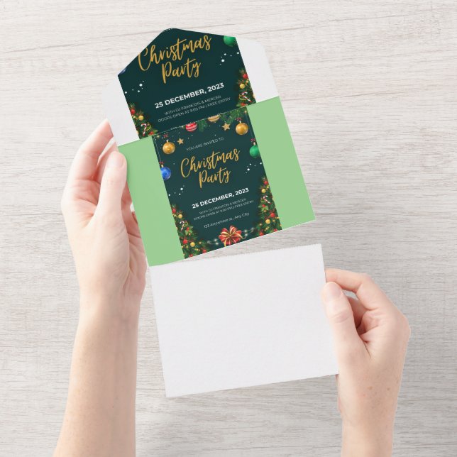 Convite de Casamento Tudo em Um 2023, (Tearaway)