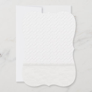 Convite de casamento: vintage branco puro