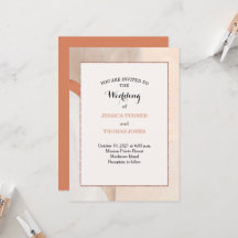 Convite De Casamento Wabi Sabi