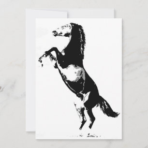 Convite de Cavalo Empinado