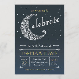 Convite de Celebração da Lua Elegante II