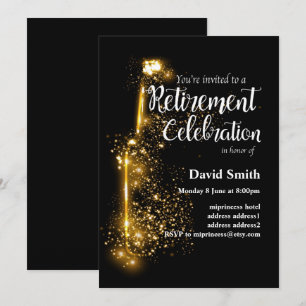 Convite de Celebração de Aposentação de Litera