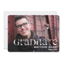 Convite de Celebração de Formatura na Moda