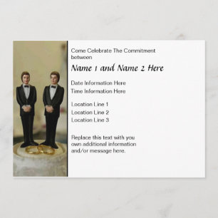Convite de Cerimônia de Compromisso