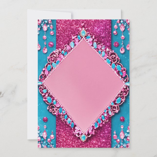 convite de chá de bebê (Frente)