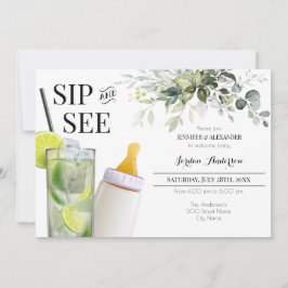 Convite de Chá de Bebê Bem-Vindo