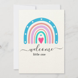 Convite de Chá de Bebê - Cartão Personalizado Meni