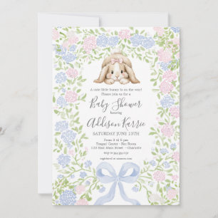 Convite de chá de bebê do coelhinho Grandmillennia