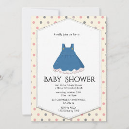 Convite de Chá de Bebê Elegante