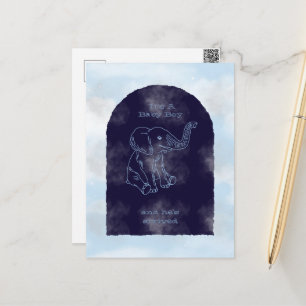 Convite de Chá de Bebê Menino