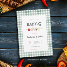 Convite de Chá de Bebê Neutro Babyque